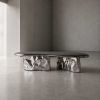 Steel Coffee Table — Pebble Collection, Nitush Aroosh | Tables by Nitush Aroosh. Item composed of steel in contemporary or eclectic & maximalism style