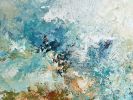 Garden Party - Abstract Floral Painting on Canvas | Oil And Acrylic Painting in Paintings by Filomena Booth Fine Art. Item made of canvas works with contemporary & modern style