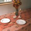 Coral Table Runner | Omelia | Linens & Bedding by ichcha. Item composed of cotton in boho or country & farmhouse style