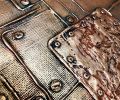 Copper Carapace (SOLD) | Oil And Acrylic Painting in Paintings by Alessia Lu. Item composed of canvas in contemporary or industrial style