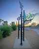 Signs and Symbols | Public Sculptures by John Randall Nelson | Optimist Park in Tempe. Item made of steel