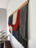 Structure series #3 | Tapestry in Wall Hangings by Kat | Home Studio. Item made of wool works with mid century modern & eclectic & maximalism style
