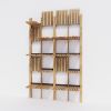GATE modular shelves system lacquered finish | Shelving in Storage by SVITANOK by Artem Zakharchenko. Item composed of wood and steel in boho or minimalism style