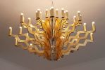 ARM 40 Chandelier Gold 98 | Chandeliers by ADAMLAMP. Item composed of steel in modern style