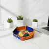 Guantera | Decorative Tray in Decorative Objects by CAPPELLO & MARTELLO. Item composed of leather in mediterranean style