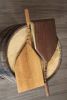 Pizza Peel, 10" Long Handle Curvy | Serving Board in Serveware by Wild Cherry Spoon Co.. Item composed of walnut compatible with minimalism and country & farmhouse style