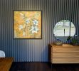 "White Lilies" | Paintings by Marina Saba Fine Art. Item made of canvas works with contemporary & modern style