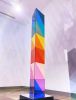 Chroma Column | Sculptures by Studio Seda Saar | Gallery 825 in Los Angeles. Item works with minimalism & mid century modern style