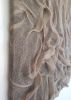 Unfolding III | Tapestry in Wall Hangings by Saskia Saunders | Danesfield House Hotel & Spa in Marlow-On-Thames. Item composed of cotton & fiber compatible with minimalism and contemporary style