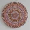 Rosegold Serenity | for the Silent Sage | Oil And Acrylic Painting in Paintings by Kriandala. Item composed of wood compatible with boho and minimalism style