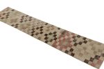 Vintage Zeki Müren Runner with Polychromatic Geometric | Area Rug in Rugs by Rug and Kilim