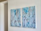 PLOT TWIST (diptych) original painting | Oil And Acrylic Painting in Paintings by Stacey Warnix Studio