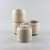 Handmade Cup Set Zeralena | Drinkware by Svetlana Savcic / Stonessa. Item composed of stoneware in japandi style