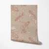 Lucky Fish Wallpaper | Wall Treatments by Patricia Braune. Item composed of paper