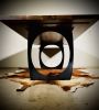Dimensional Walnut Table | Dining Table in Tables by Citizen Wood Company. Item composed of walnut