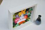 Buddha for Yoga Class Studio | Mixed Media by Mira's Craft. Item composed of paper