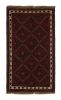 Rug & Kilim's Baluch Afghan rug in Red, Black, Blue & Brown | Area Rug in Rugs by Rug and Kilim