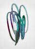 Painted Scribble (3), Wall Sculpture | Sculptures by Ryan Coleman. Item composed of synthetic in minimalism or contemporary style