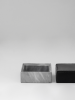 Luoghi Relazionali - piccolo | Storage Bin in Storage by gumdesign. Item composed of marble and leather in contemporary style
