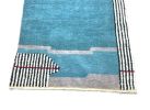 Natural wool rug -handmade rug- Berber rug | Area Rug in Rugs by Marrakesh Decor. Item made of wool works with boho & mid century modern style