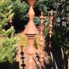 Terra Cotta Cone Sculpture | Landscape Ornament in Plants & Landscape by Zuzana Licko. Item made of ceramic works with minimalism & mid century modern style