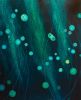 Plastic Plankton, Reverse Glass Painting | Oil And Acrylic Painting in Paintings by Deborah Kennedy | Bluseed Studios Inc in Saranac Lake. Item made of canvas