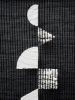 Brighter After Dark II | Tapestry in Wall Hangings by Morgan Hale. Item composed of linen in minimalism or mid century modern style