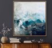 "Wind Kissed Shore" 🔴 | Oil And Acrylic Painting in Paintings by Darlene Watson Abstract Artist. Item made of canvas with synthetic