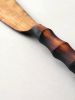 Wood Spatula Utensil Shou Sugi Ban Yakisugi Inspired Finish | Utensils by Wild Cherry Spoon Co.. Item made of wood works with minimalism & country & farmhouse style
