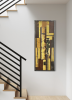 Transfigure #3 Yellow (wall hanging) | Wall Sculpture in Wall Hangings by GREG MUELLER. Item composed of metal