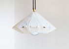 Sirius Chandelier | Chandeliers by Bianco Light + Space | The Future Perfect in New York. Item made of brass & leather compatible with modern style