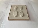 ‘Alas’ | Wall Sculpture in Wall Hangings by Greyya Jay. Item composed of oak wood & cement compatible with minimalism and mid century modern style