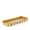 spotted bread baskets | Decorative Tray in Decorative Objects by Charlie Sprout. Item composed of fabric and fiber