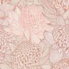 Telopea Bloom Wallpaper | Wall Treatments by Patricia Braune. Item composed of paper