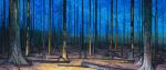 Burn (Cascade Creek Fire, Mt. Adams WA) | Oil And Acrylic Painting in Paintings by David Carmack Lewis. Item composed of canvas and synthetic