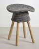 Coiled Stool | Chairs by Harry Allen Design. Item composed of wood and fabric