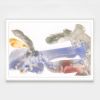 "Aria" Abstract Print in neutral tones | Prints by Daylight Dreams Editions. Item made of paper works with mid century modern & contemporary style
