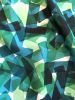 Custom made brand pattern for fitting room curtains | Curtains & Drapes by Plesner Patterns | The Running Lab in Majorstuen. Item composed of fabric