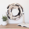 Blush Intention Wheel | Macrame Wall Hanging in Wall Hangings by Ooh La Lūm. Item made of wood & cotton