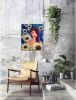 Diana | Oil And Acrylic Painting in Paintings by Elena Parau. Item composed of canvas in contemporary or country & farmhouse style