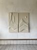 ‘Ruhe’ by Greyya Jay | Wall Sculpture in Wall Hangings by Greyya Jay. Item composed of wood and cement in minimalism or contemporary style