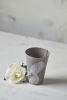 White Portrait Pottery Mug | Drinkware by ShellyClayspot. Item made of ceramic works with modern & rustic style