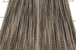 Rug & Kilim's Accent Kilim, Beige and Black Textural Stripes | Area Rug in Rugs by Rug and Kilim
