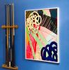 Troubled Waters | Paintings by ABDA Collective. Item made of wood with steel works with contemporary & eclectic & maximalism style