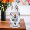 Marble vase for flowers, White marble vase, marble vase | Vases & Vessels by Innovative Home Decors. Item made of marble works with country & farmhouse & art deco style