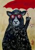 La oveja negra | Oil And Acrylic Painting in Paintings by Elena Parau
