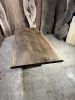 Custom Order Dark Brown Walnut Table - Live Edge -Slab Table | Dining Table in Tables by TigerWoodAtelier. Item made of walnut compatible with minimalism and art deco style