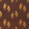 The Godfeather | Gold on Espresso | Wallpaper in Wall Treatments by Weirdoh Birds. Item made of synthetic