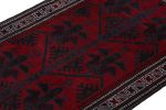 Rug & Kilim’s Baluch Tribal Rug in Red with Burgundy | Area Rug in Rugs by Rug and Kilim