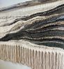 Earth & Sky woven wall hanging | Macrame Wall Hanging in Wall Hangings by Little Larch Studio. Item made of wood & cotton